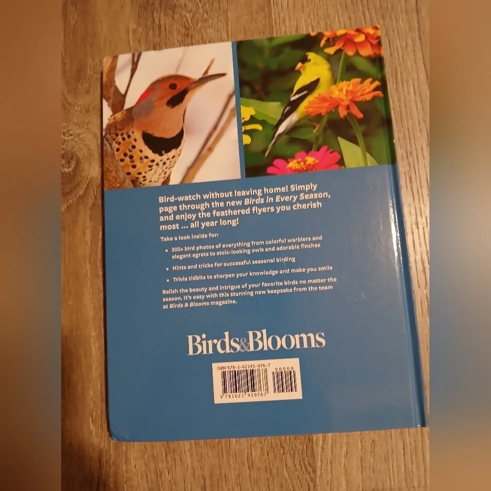 'Birds in Every Season' Book - By Birds And Bloom. 300+ Bird Photos.